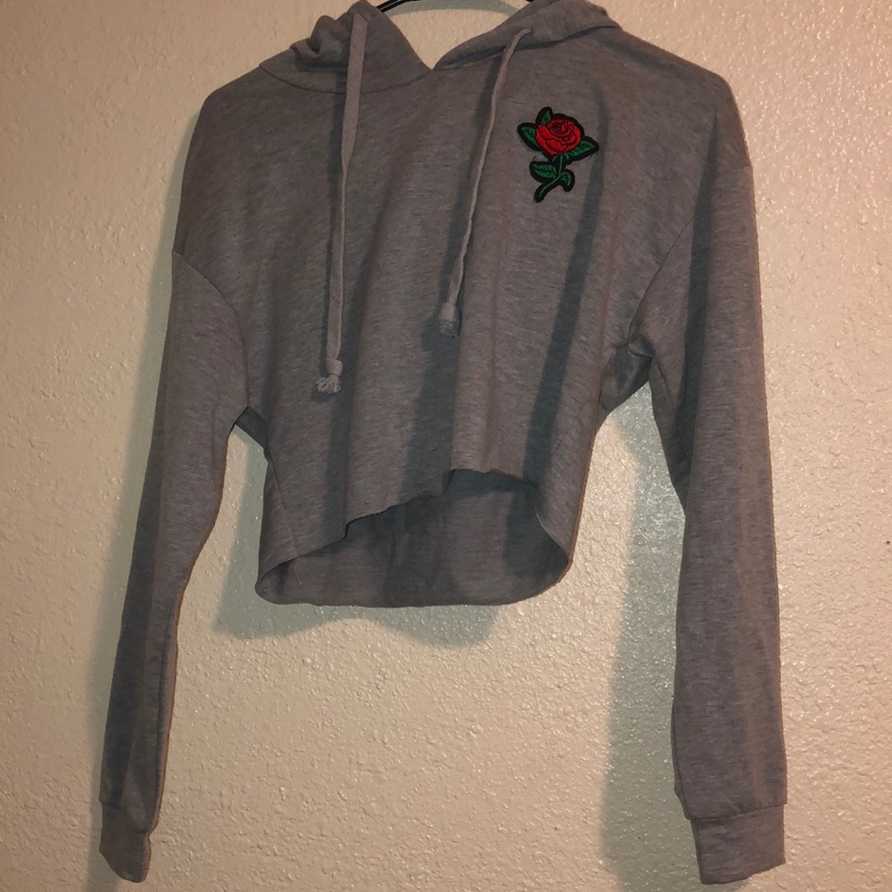 CROPPED HOODIE